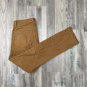 RGT Rogue Territory Stanton Basketweave Selvedge Canvas Pants Tan Size 30x31